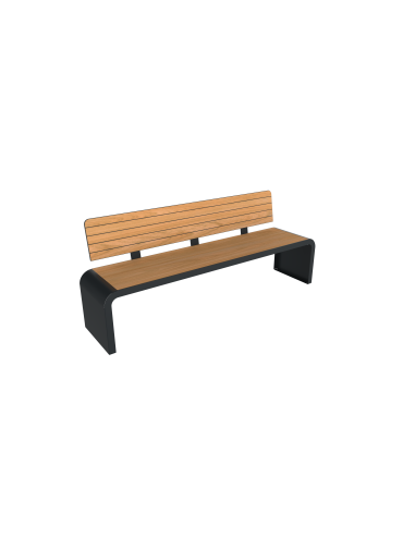 Banc New York HPL effet lames