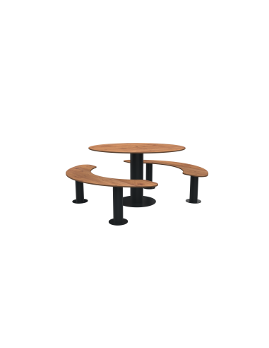 Table 6p Moka HPL modulaire