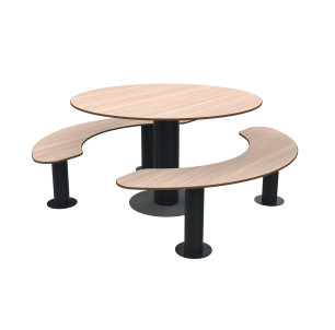 Table 6p Moka HPL modulaire