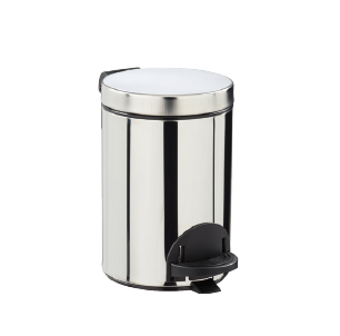 Corbeille inox à pédale 5 L