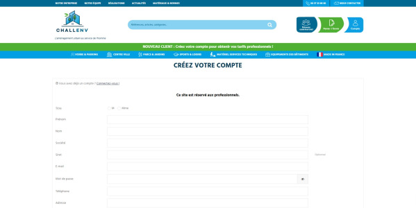 Obtenez vos tarifs professionnels sur notre site !